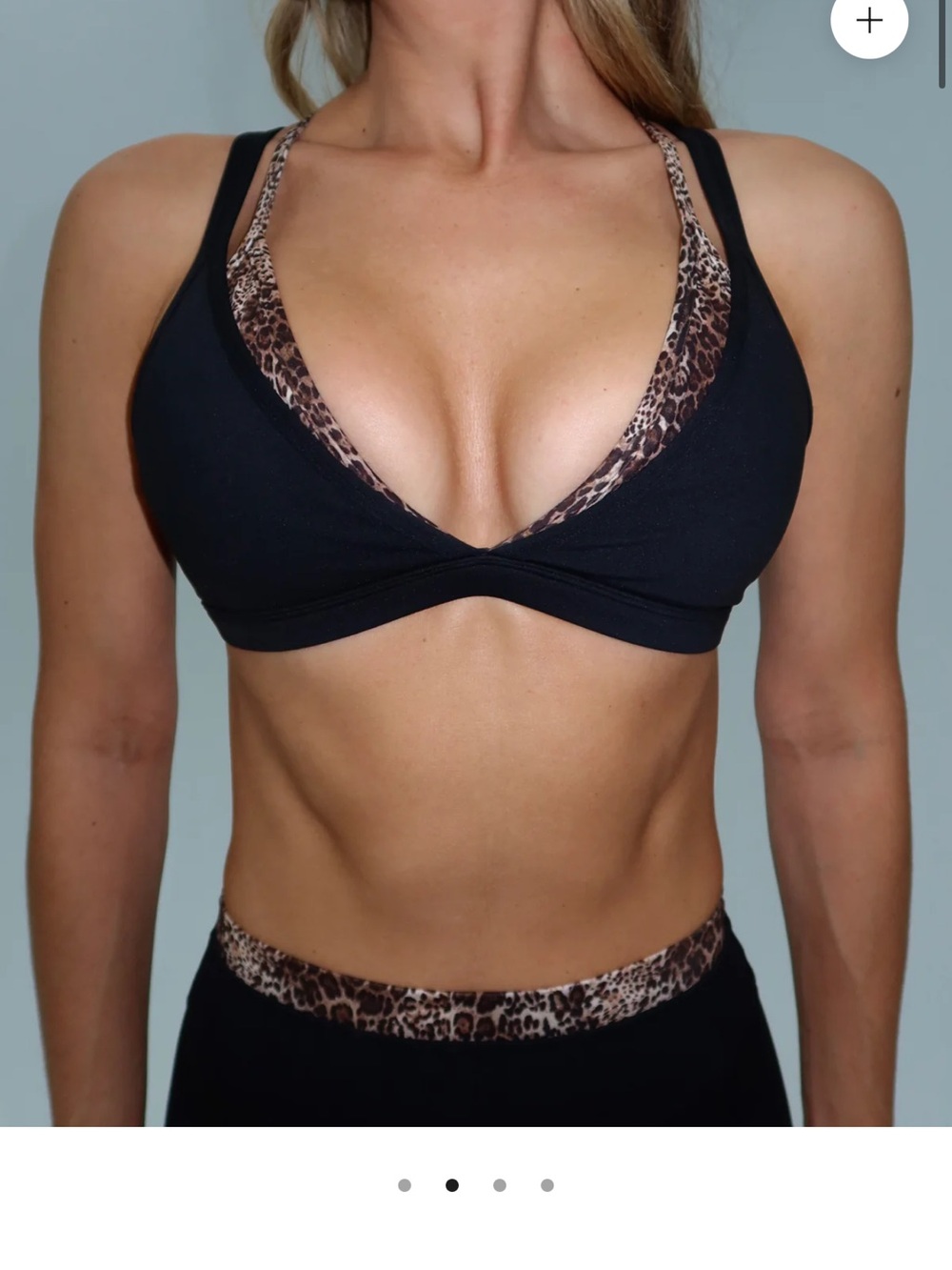 IN MOCHA Leopard-Trim Wireless Bralette - Women Intimates
